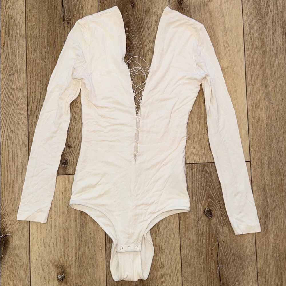T by Alexander Wang Long Sleeve Bodysuit